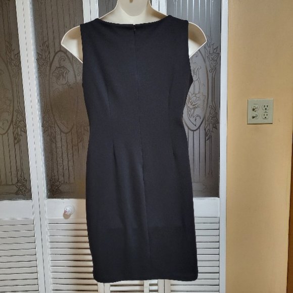 Ivanka Trump Ladies Black Dress With Side Zipper Accent - Picture 2 of 10